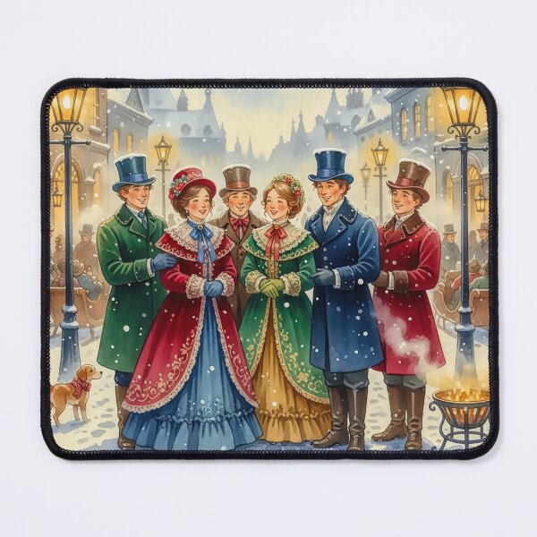 Item preview, Victorian Carol Singers Spreading Christmas Cheer designed and sold by acceleratorhams.