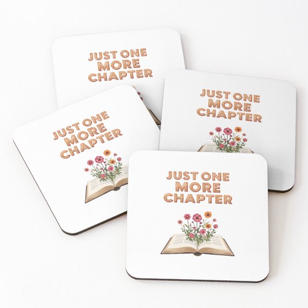 Item preview, Just One More Chapter Floral Book Lover Gift designed and sold by LoliDesignShop.