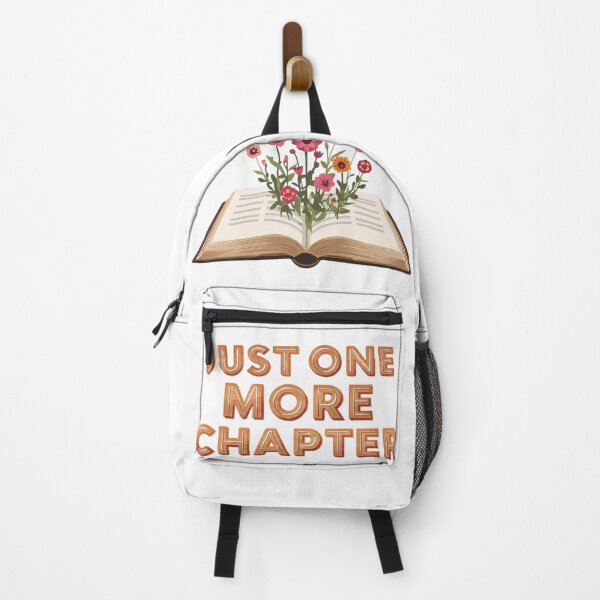 Item preview, Just One More Chapter Floral Book Lover Gift designed and sold by LoliDesignShop.