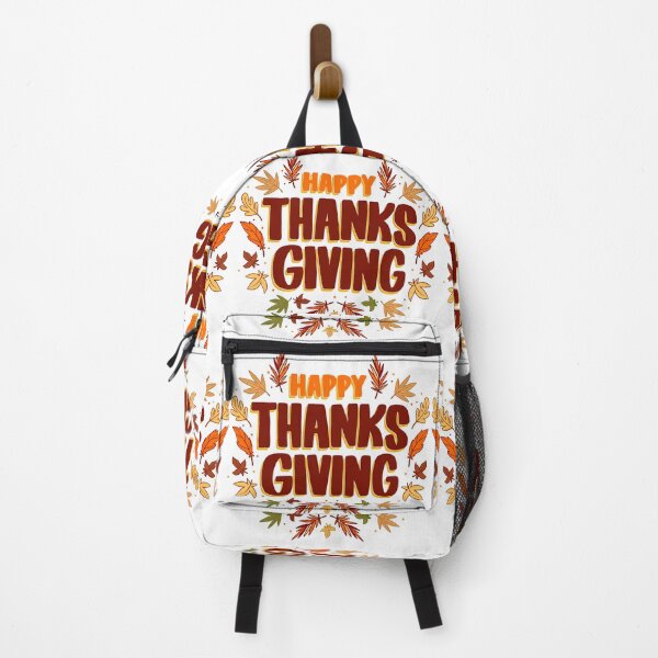 Item preview, Happy Thanksgiving – Warm Autumn Leaves Fall Design designed and sold by DesignArtist.ia.