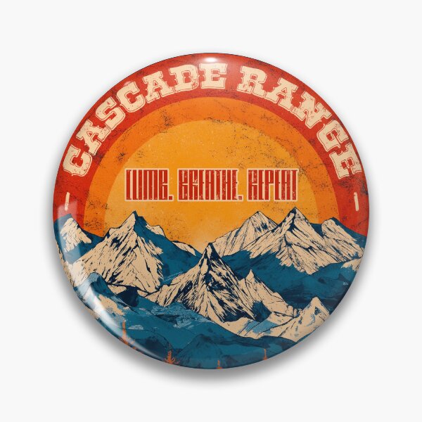Item preview, Climb. Breathe. Repeat (Cascade Range) designed and sold by FantasyPrintVM.