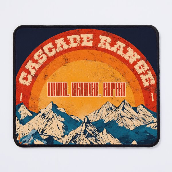 Item preview, Climb. Breathe. Repeat (Cascade Range) designed and sold by FantasyPrintVM.