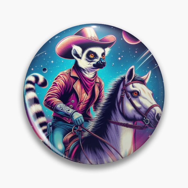 Item preview, Cute cowboy lemur  designed and sold by Dogandesighn.