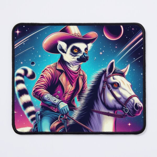 Item preview, Cute cowboy lemur designed and sold by Dogandesighn.