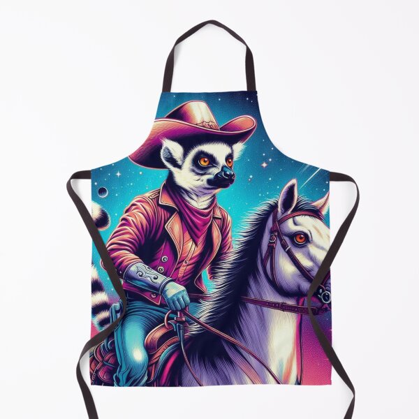 Item preview, Cute cowboy lemur designed and sold by Dogandesighn.