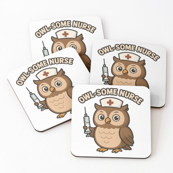 Item preview, Funny Owl Nurse Gift | “Owl-some Nurse” Cute Nurse Quote for Coworkers designed and sold by -TRAZZA-.