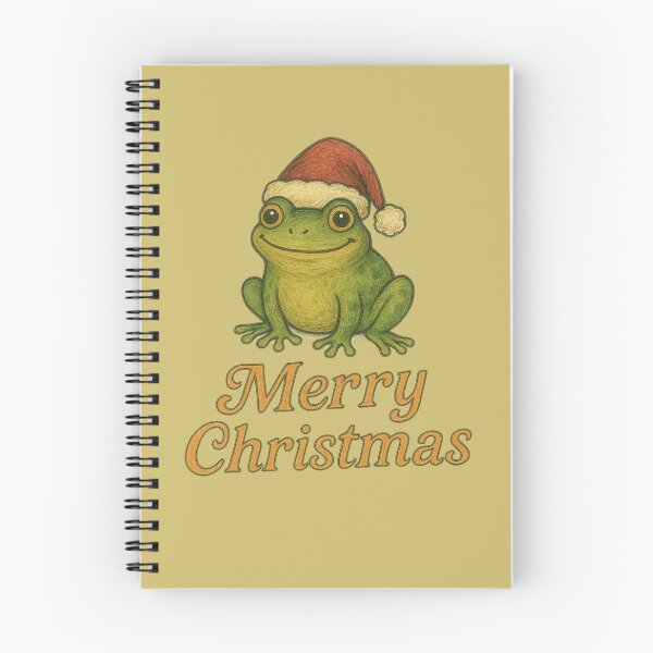 Item preview, Merry Christmas Frog designed and sold by FrictionMaxxing.