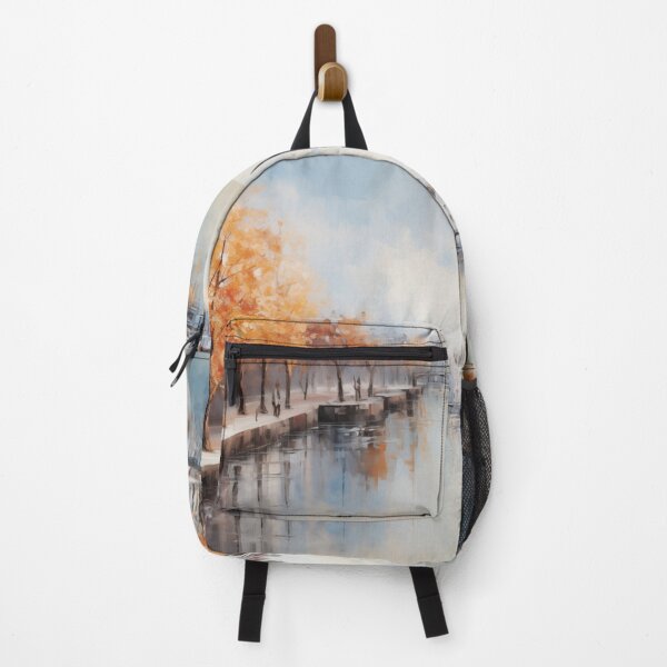 Item preview, Beautiful cityscape inspired by Amsterdam, serene and stunning, the Netherlands designed and sold by Orianah.