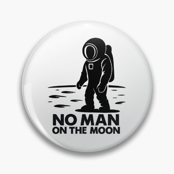 Item preview, No Man on the Moon – Retro Minimalist Design designed and sold by allisAlie.