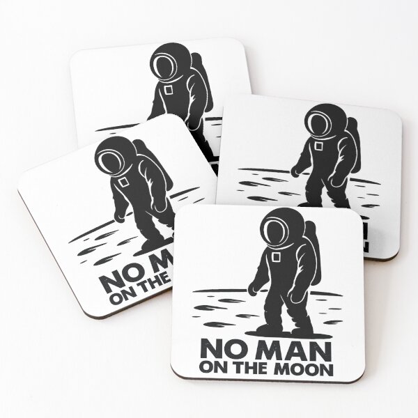Item preview, No Man on the Moon – Retro Minimalist Design designed and sold by allisAlie.