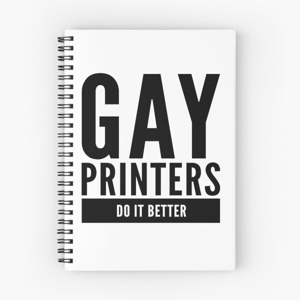 Item preview, Gay Printers Do It Better by Bent Sentiments designed and sold by bentsentiments.