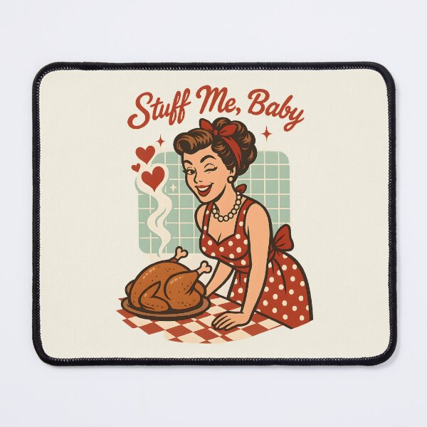 Item preview, 1950's Pinup: Stuff Me, Baby designed and sold by IndieQuill .