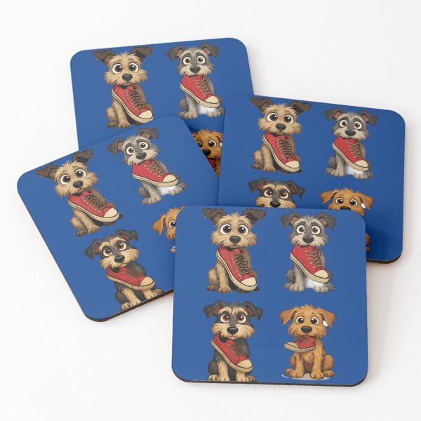 Item preview, Sneaker Pup Squad – Cute Cartoon Dog Collection designed and sold by PlengPoomofArts.