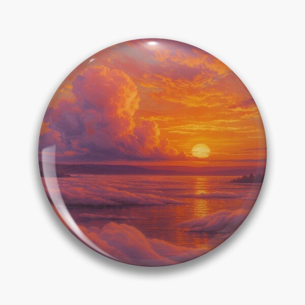 Item preview, Sunset Over Waters designed and sold by Help De Helpers.