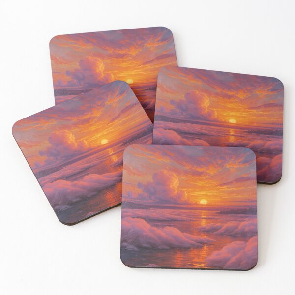 Item preview, Sunset Over Waters designed and sold by Help De Helpers.