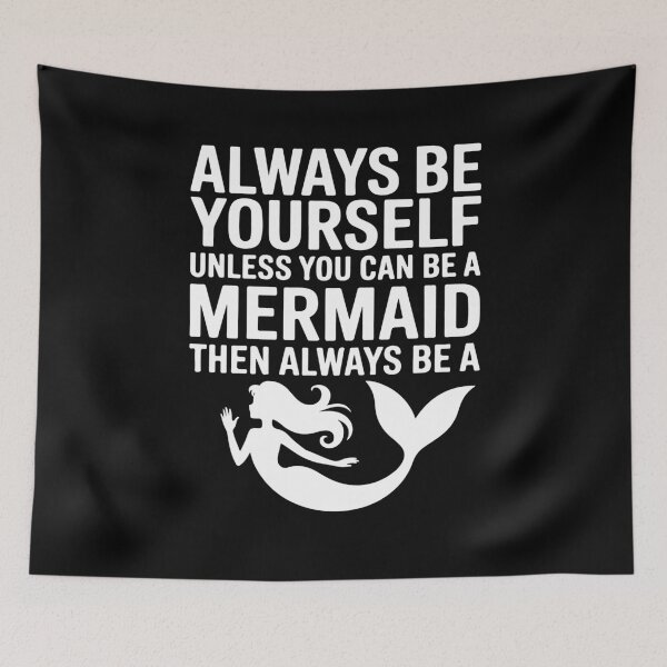 Item preview, Mermaid Always Be Yourself designed and sold by tmerchtrends.