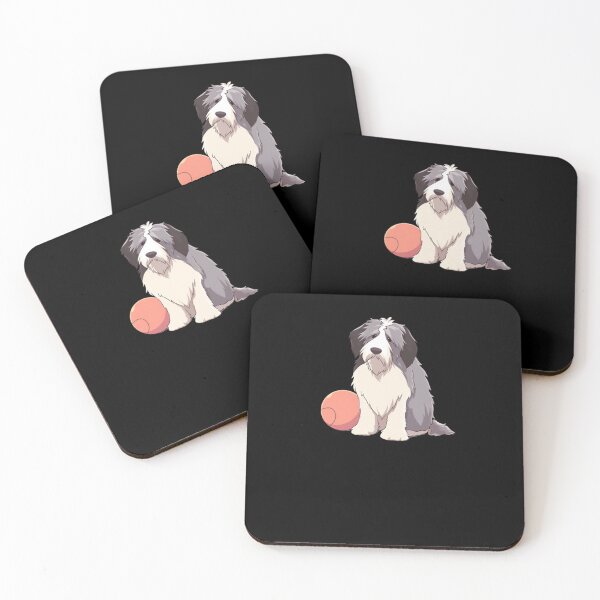 Item preview, Cute Bearded Collie Sad Sticker designed and sold by shopngocthien.