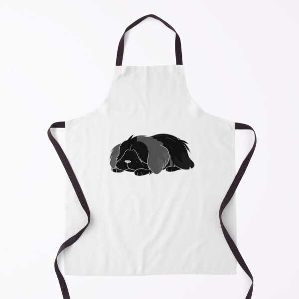 Item preview, Cute Bearded Collie Sleep Black Sticker designed and sold by shopngocthien.