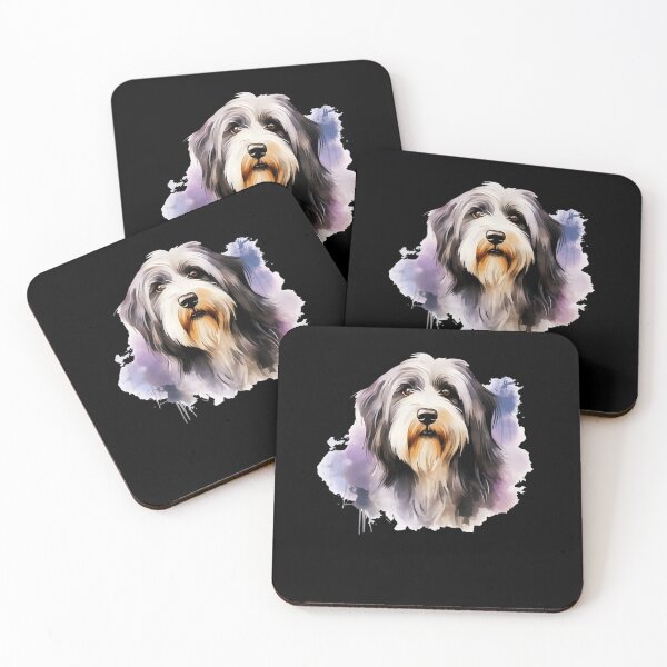 Item preview, Cute Bearded Collie Sticker designed and sold by shopngocthien.