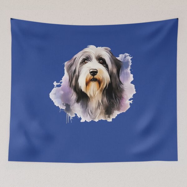 Item preview, Cute Bearded Collie Sticker designed and sold by shopngocthien.