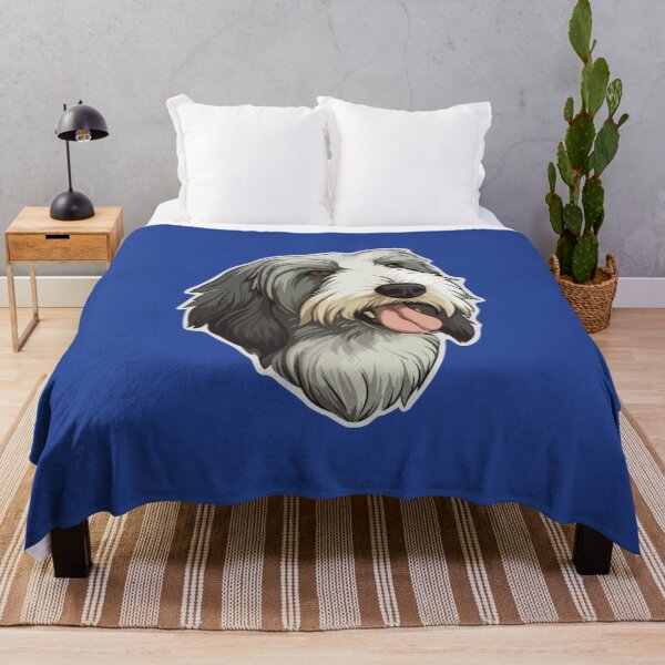 Item preview, cute bearded collie Sticker1 designed and sold by shopngocthien.