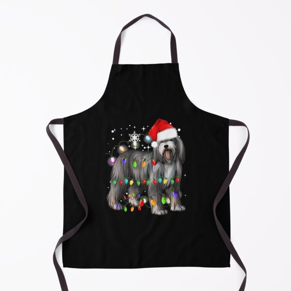 Item preview, Christmas Lights Bearded Collie Dog  designed and sold by shopngocthien.