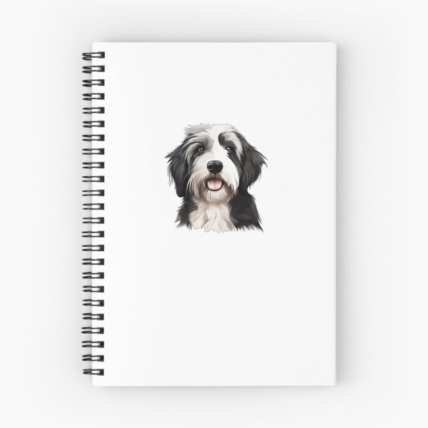 Artikelvorschau, Niedlicher, fröhlicher Bearded Collie-Aufkleber entworfen und verkauft von shopngocthien.