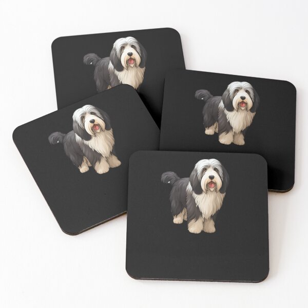 Item preview, Cute Happy Bearded Collie Dad Sticker designed and sold by shopngocthien.