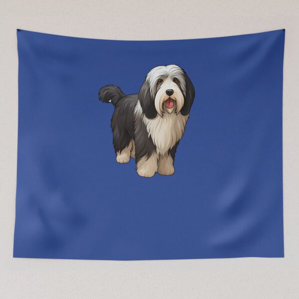 Item preview, Cute Happy Bearded Collie Dad Sticker designed and sold by shopngocthien.