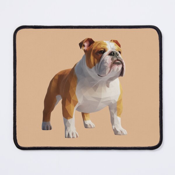 Item preview, Bulldog Low Poly Arte Moderno designed and sold by bsbd-action.