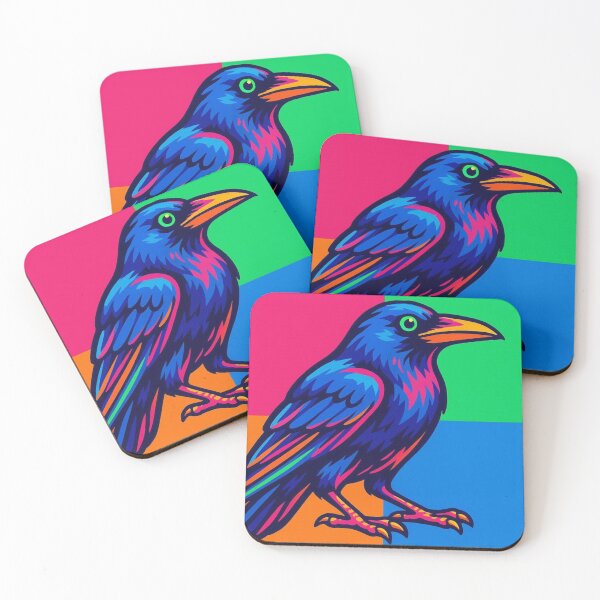 Item preview, pop art crow designed and sold by Dogandesighn.
