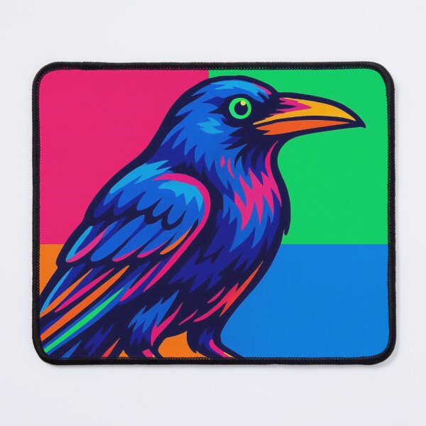 Item preview, pop art crow designed and sold by Dogandesighn.