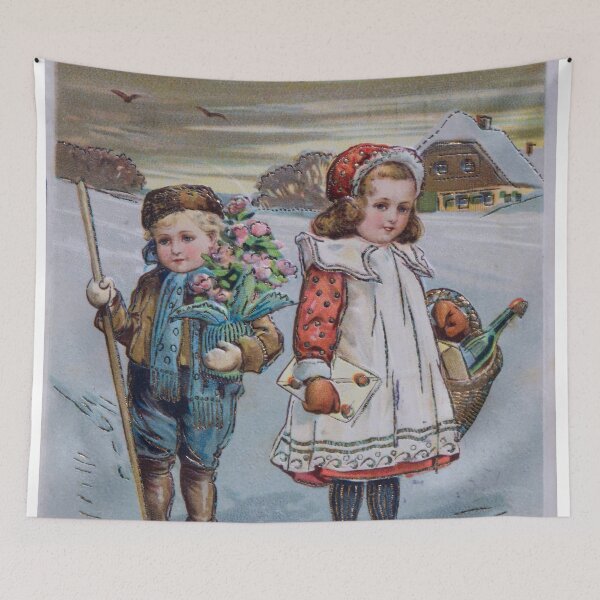 Item preview, Happy New Year postcard of 1908 designed and sold by Photopat.