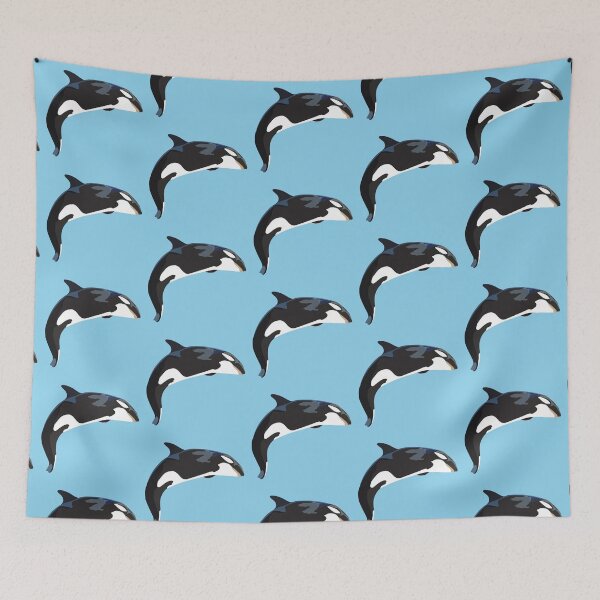 Item preview, O is for Orca, Orca | Killer Whale Ocean Wildlife Design designed and sold by PrettylittlepastelUk.