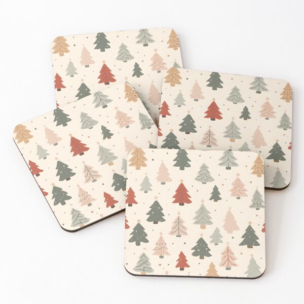 Item preview, Cute Minimalist Christmas Tree Pattern designed and sold by CANDO ART STORE.