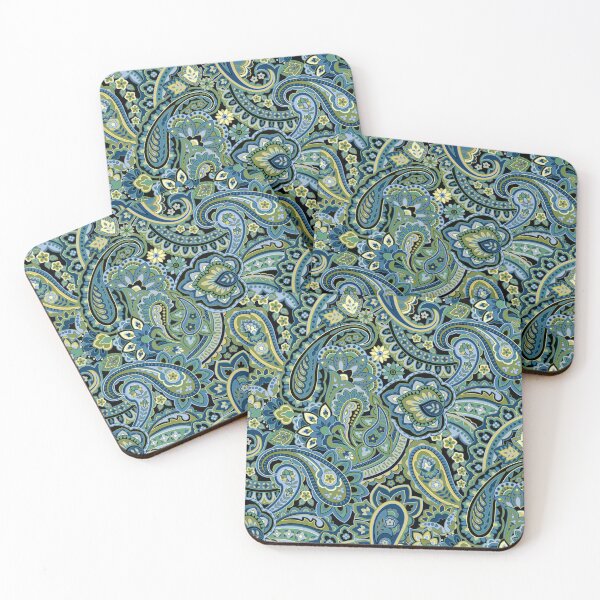Item preview, Paisley Forest Green designed and sold by Barbara Pixton.