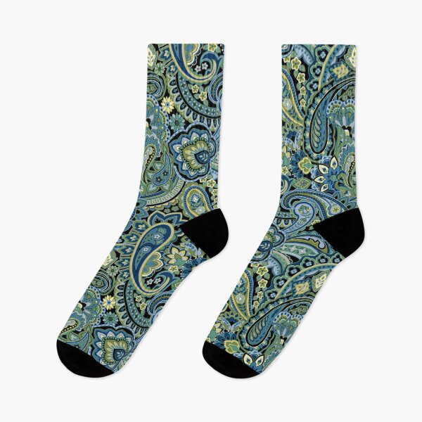 Item preview, Paisley Forest Green designed and sold by Barbara Pixton.