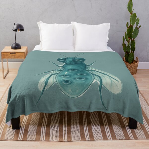 Item preview, All Seeing Fly T-Shirt – Trippy Surreal Insect Eye Art Design designed and sold by KDesignCrafts.