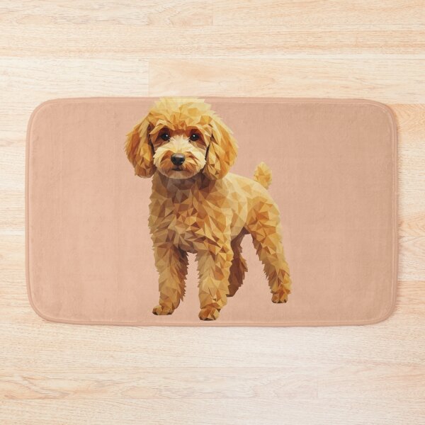 Item preview, Caniche Low Poly Naranja designed and sold by bsbd-action.