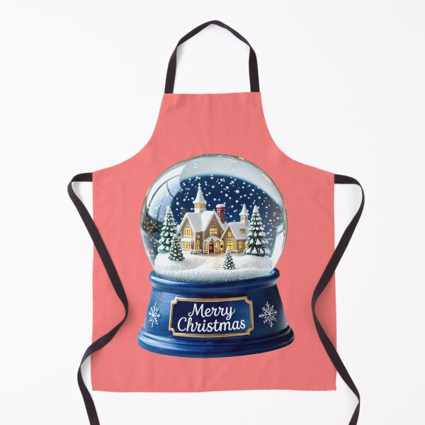 Item preview, Christmas Snow Globe - Merry Christmas Cottage designed and sold by christmas-xmas.