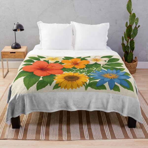 Item preview, WILD NATIONAL FLOWERS designed and sold by Fabrifrank.