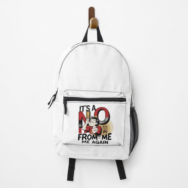 Item preview, It’s a ‘No’ From Me Again – Funny Sarcastic Quote | Minimalist Humor Design designed and sold by rafworldshop.