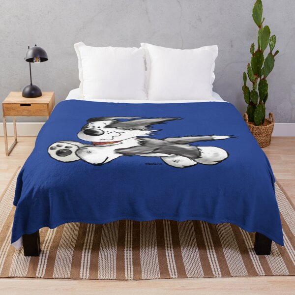 Item preview, Fluffy Happy Running Bearded Collie Dog Cartoon designed and sold by shopngocthien.