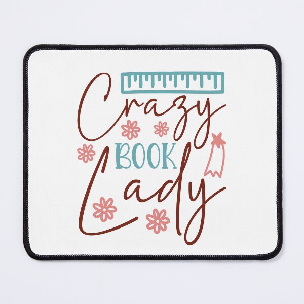 Item preview, Crazy Book Lady designed and sold by a2zbuyshop.