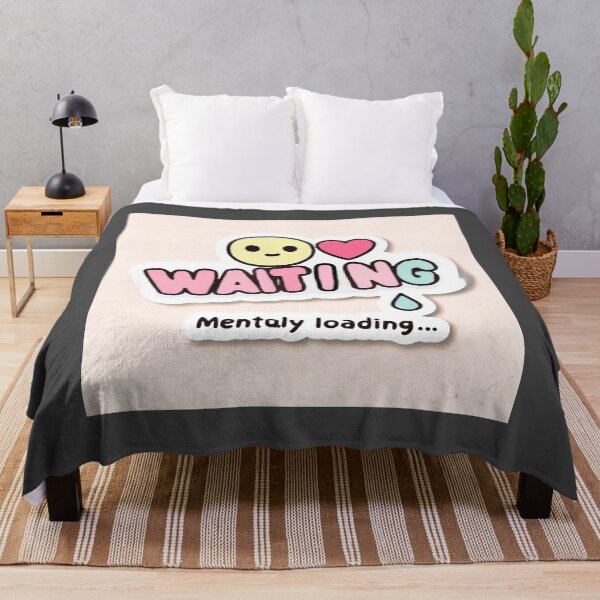 Item preview, Waiting, mentaly loading, a pastel artwork designed and sold by silent-violin.