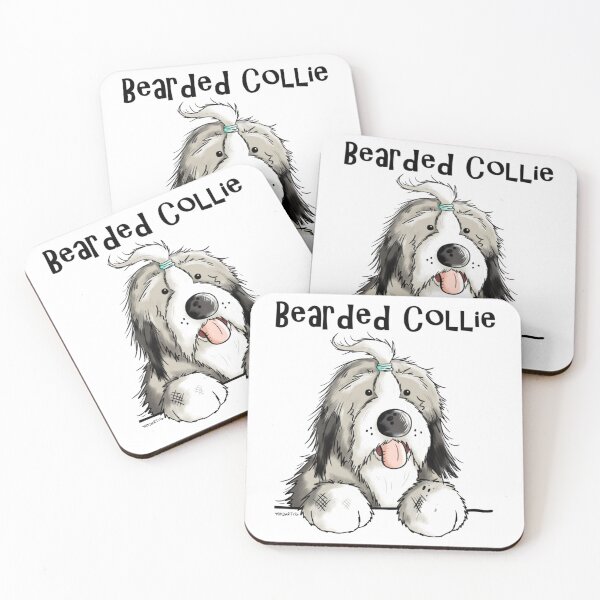 Item preview, Fluffy Bearded Collie   designed and sold by shopngocthien.