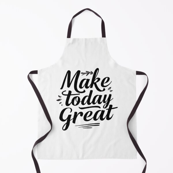 Item preview, Crisp monochrome SVG “Make today great”, upbeat daily mantra for planners, classroom boards, and coffee station decor designed and sold by AlwaysHome.