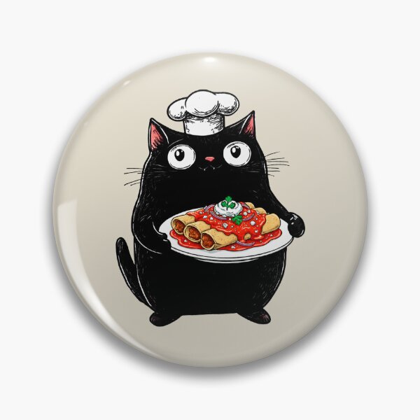 Item preview, This Cook Cat Loves Spicy, Enchilada From Mexico designed and sold by OrenjiArtShop.