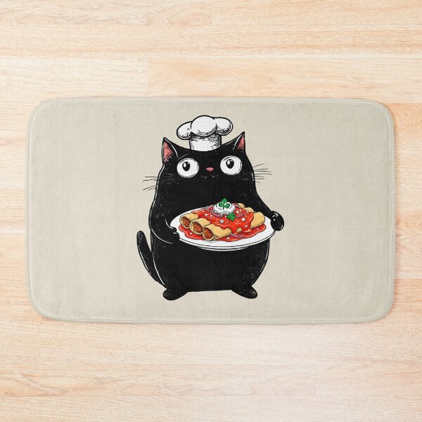 Item preview, This Cook Cat Loves Spicy, Enchilada From Mexico designed and sold by OrenjiArtShop.