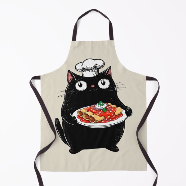 Item preview, This Cook Cat Loves Spicy, Enchilada From Mexico designed and sold by OrenjiArtShop.